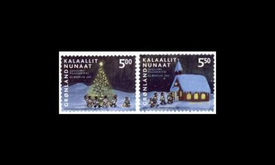Grönlanti 403-4 ** Joulu arkkimerkit (2003)