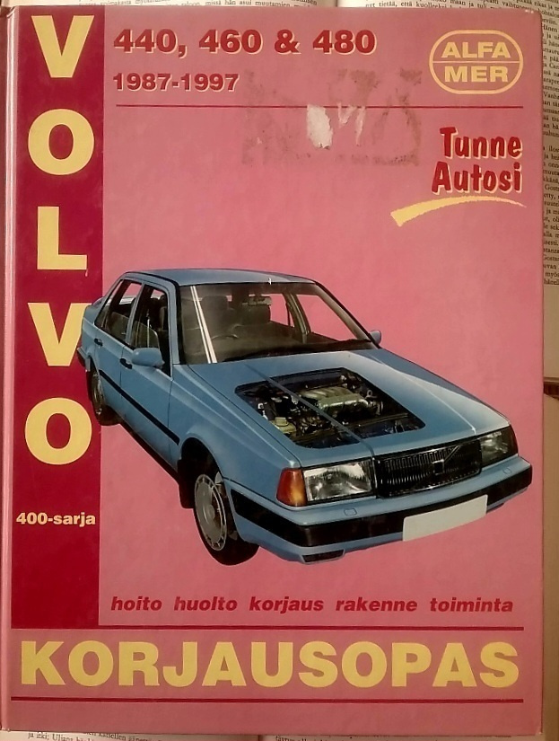 Volvo 400-sarja, 440, 460, 480: korjausopas (sid.)