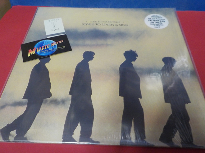 ECHO & THE BUNNYMEN - SONGS TO LEARN & SING M-/M- LP + 7''