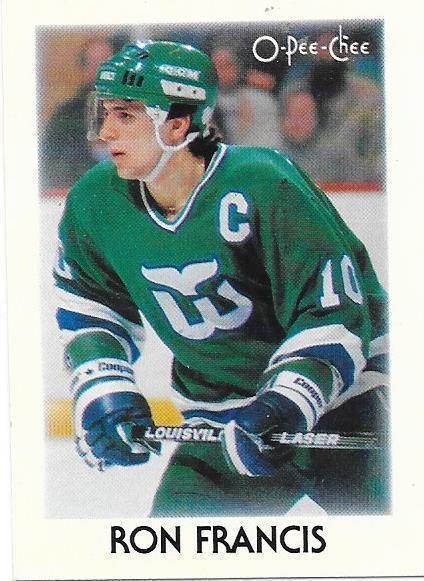 1987-88 OPC Minis #10 Ron Francis Hartford Whalers