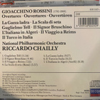 Rossini: Overtures cd 1982 - Riccardo Chailly - pikkukuva 2