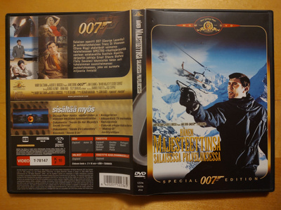 Hänen majesteettinsa salaisessa palveluksessa DVD