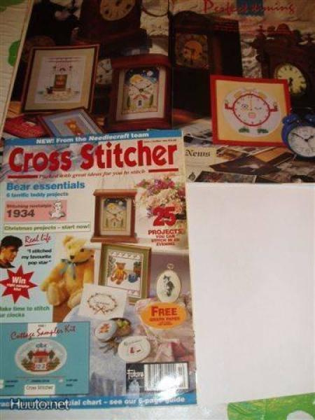 Ristipistolehti Cross Stitcher Aivan 1.numero vuodelta 1992!