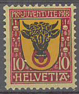 Sveitsi Mi 143 +