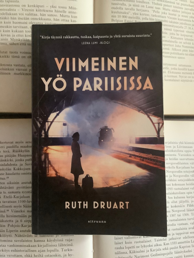 Ruth Druart - Viimeinen yö Pariisissa (pokkari)