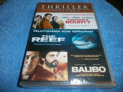 THRILLER COLLECTION 4 uusi DVD