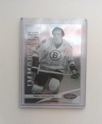 12-13 Certified Phil Esposito Immortals /999