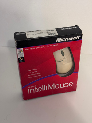 Microsoft IntelliMouse, serial COM, boxed