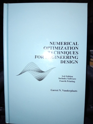 Vanderplaats : Numerical optimization techniques...