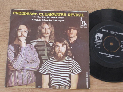 CCR Lookin' out my back door 7 45 tanska 1970
