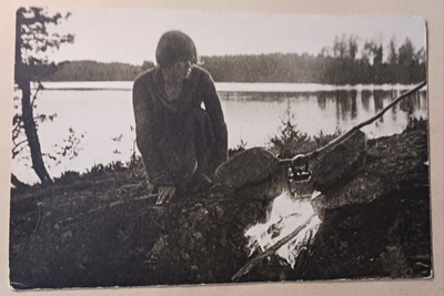 Nokipannukahvit kesäyössä, mv pk, ei p.