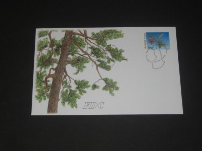 FDC Suomi  2002 Puu  3,50mk