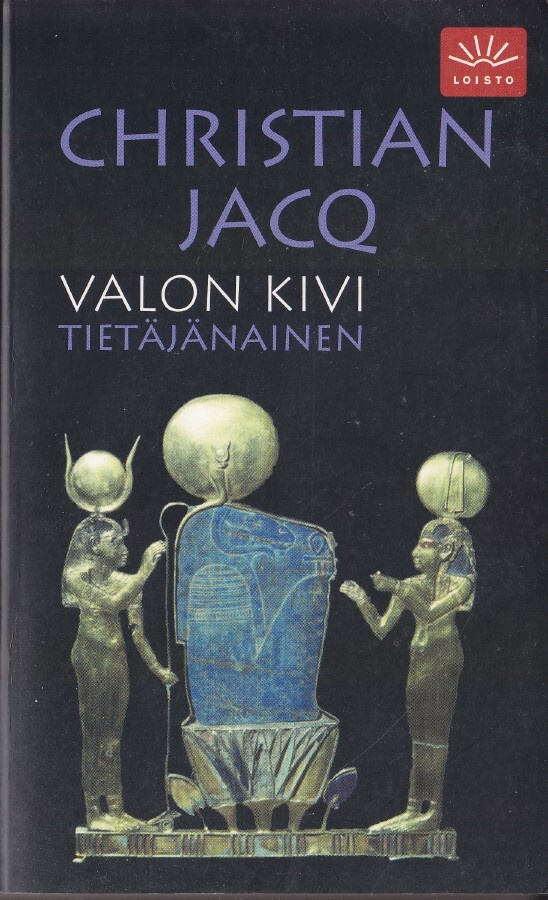 Christian Jacq: Valon kivi 2 Tietäjänainen (nide 3p. 2001)