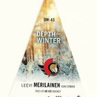 2023-24 Upper Deck Ice Depth of Winter Leevi Meriläinen /199 - pikkukuva 2