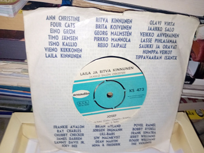 7"single Laila ja Ritva Kinnunen  : Josef ( SIS POSTIKULU )