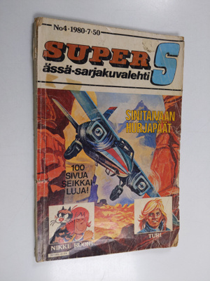 Super S : ässä sarjakuvalehti 4/1980 - Ässä sarjakuvalehti
