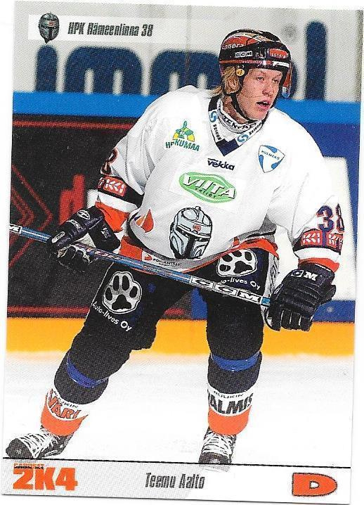 2003-04 CardSet #35 Teemu Aalto HPK