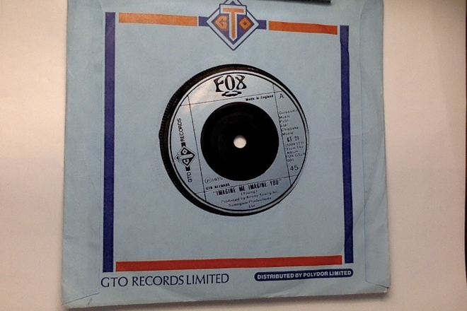 FOX :: IMAGINE ME IMAGINE YOU :: VINYYLI SINGLE   UK 1975 !!