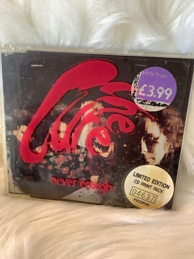 THE CURE:NEVER ENOUGH (LIMITED EDITION PRINT PACK) NUMEROITU