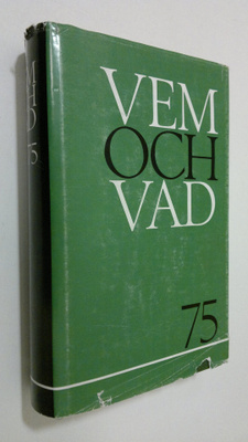 Vem och vad 1975 : biografisk handbok