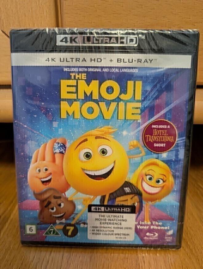 THE EMOJI MOVIE (4K ULTRA HD + BLU-RAY) *UUSI*