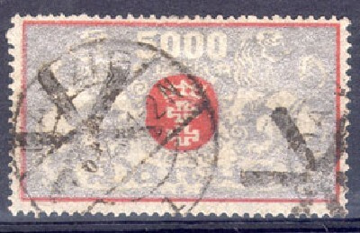 Danzig Mi 122 o (Infla Berlin)