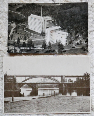 Heinola, 2 vanhaa korttia, Karhumäki