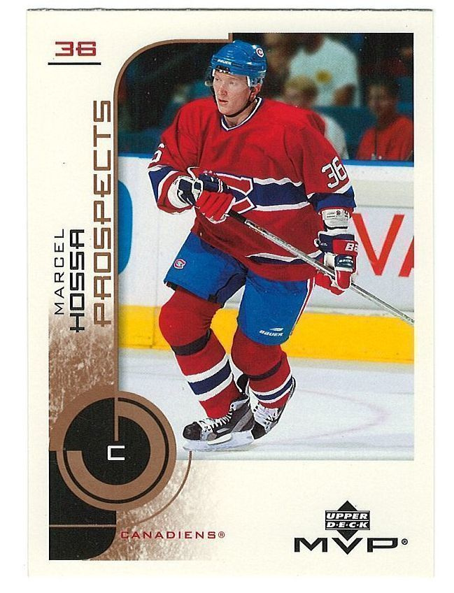 02-03 Upper Deck MVP #207 Marcel Hossa