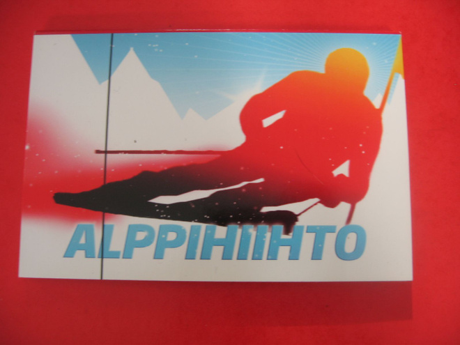 Alppihiihto kullattu harkko
