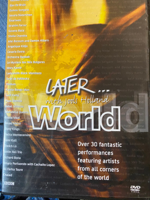 Later… World - maailmanmusiikki dvd