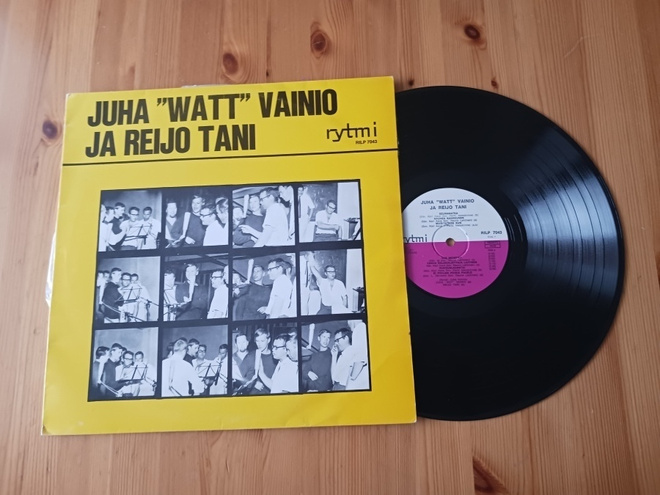 Juha "Watt" Vainio Ja Reijo Tani lp orig 1968 nm