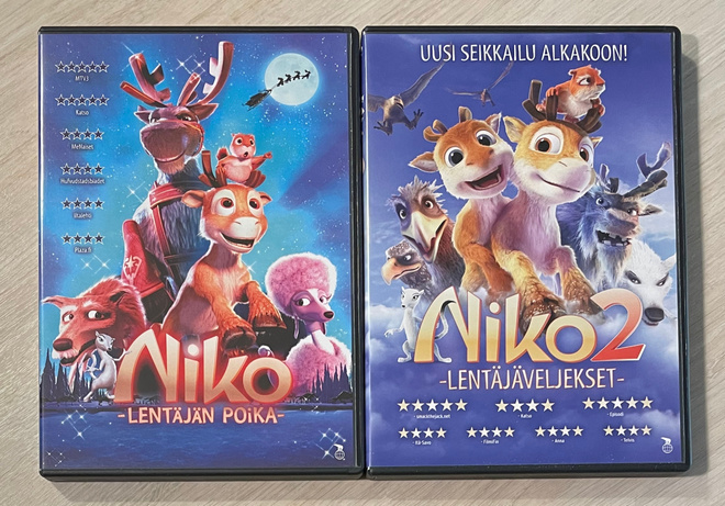 Niko - Lentäjän poika & Niko 2: Lentäjäveljekset (2DVD)