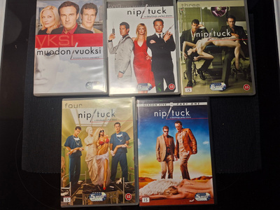 Muodon vuoksi - Nip/Tuck kaudet 1-4 ja 5. osa 1 DVD