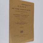 J. Bergman : Gaius de iure personarum (gai institutionum ... - pikkukuva 1