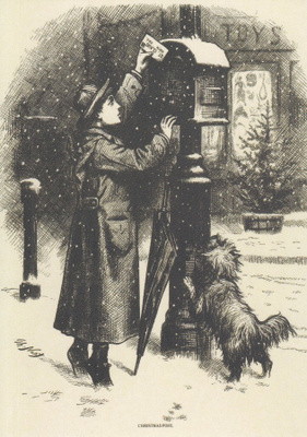 Kirjettä postitetaan joulupukille