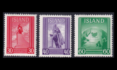 Islanti 197-9 ** Leif-Eriksson-päivä (1938)