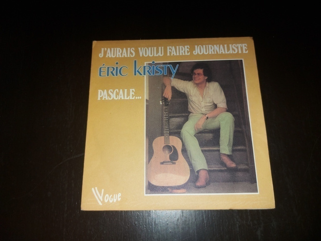 Eric Kristy – J'Aurai Voulu Faire Journaliste 7 " Single