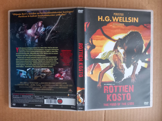 Rottien kosto Suomi dvd