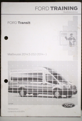 Ford Transit mallivuosi 2014.5 (02/2014-) : Tuote-esittely