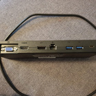 USB Type-C Port Replicator -porttitoistin, 90W, Telakka - pikkukuva 1