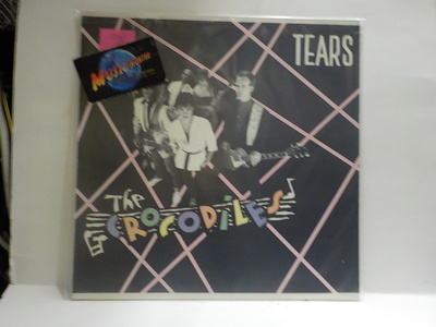 THE CROCODILES - TEARS EX+/EX+ ITALIA 1980 LP