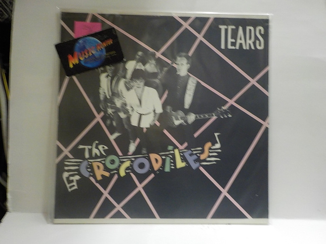 THE CROCODILES - TEARS EX+/EX+ ITALIA 1980 LP