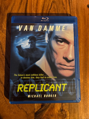 Replicant (2001) Blu-Ray Jean-Claude Van Damme region free