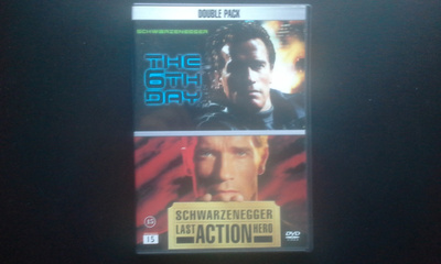 DVD: The 6th Day + Last Action Hero 2xDVD (Schwarzenegger)