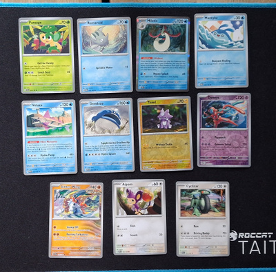 Pokemon kortit 11kpl (#141 Paradox Rift)