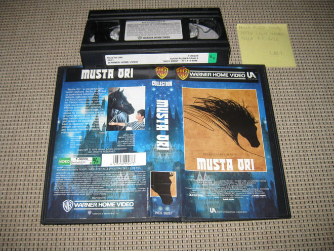 Musta Ori-VHS (Warner Home Video, Teri Garr, 1979)