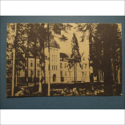 VANHA POSTIKORTTI -PIETARSAARI MALMIN SAIRAALA 1919 (PK4-S8)