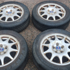 Saab 16" alumiinivanteet, 205/60r16, käyvät myös Opel - pikkukuva 1