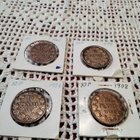 Ulkomaiset kolikot 10 p 4 kpl 1876-1908 - pikkukuva 1