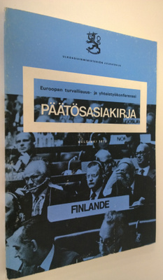 Euroopan turvallisuus- ja yhteistyökonferenssi : päätösas...